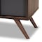 Baxton Studio Naoki Grey and Walnut Finished Wood 2-Door Shoe Cabinet 168-10758 - alternate 10